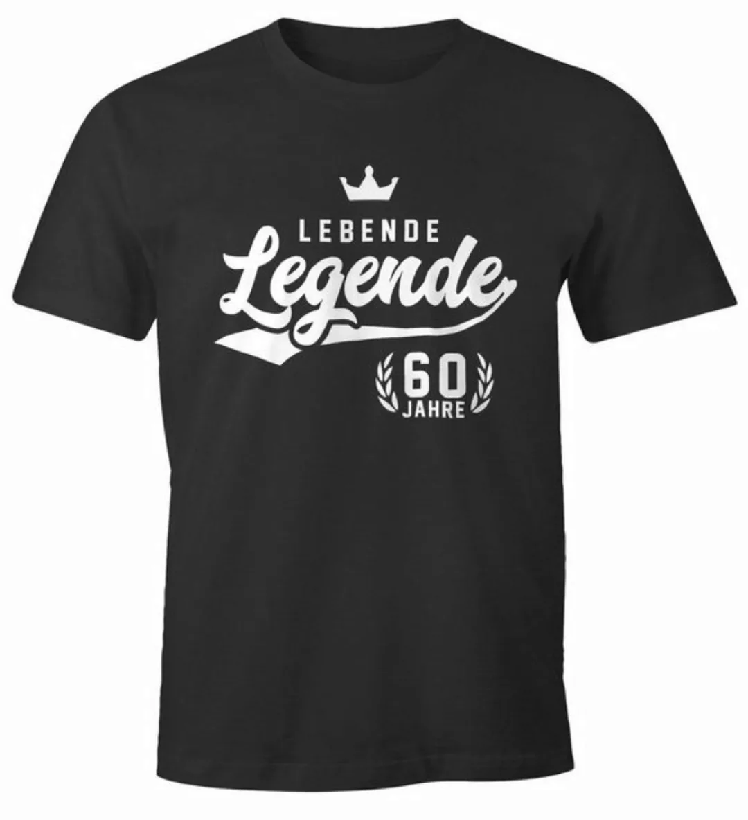 MoonWorks Print-Shirt Herren T-Shirt Lebende Legende 50. Geburtstag Athleti günstig online kaufen