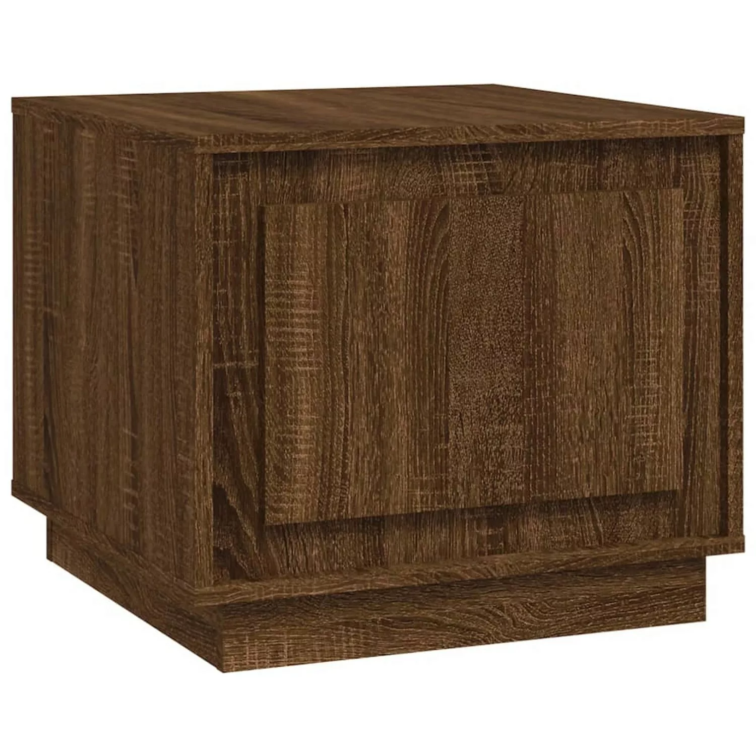 Vidaxl Couchtisch Braun Eichen-optik 51x50x44 Cm Holzwerkstoff günstig online kaufen