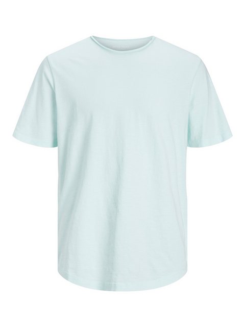 Jack & Jones T-Shirt Basic T-Shirt Rundhals Kurzarm JJEBASHER 5979 in Mint günstig online kaufen