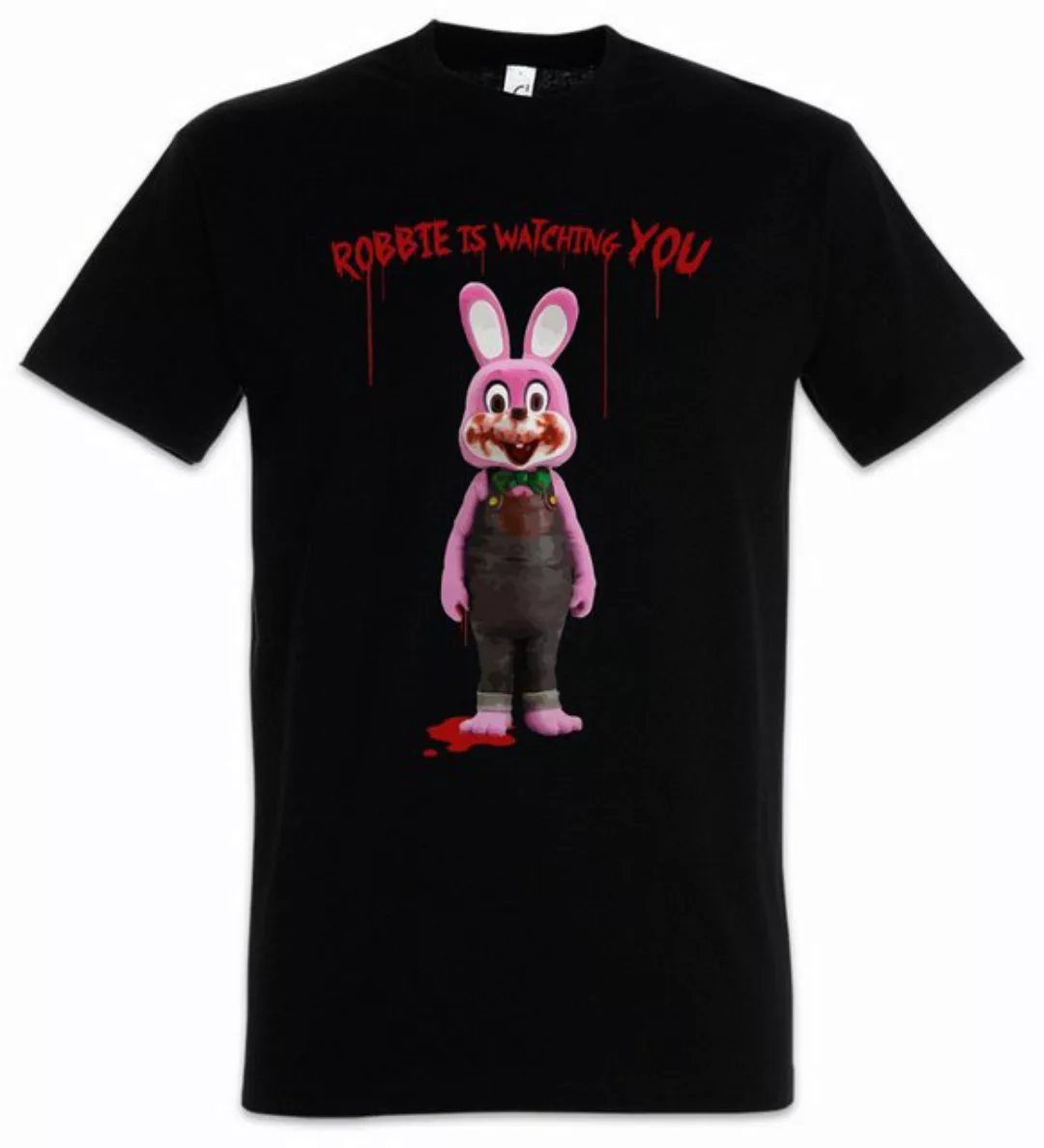 Urban Backwoods Print-Shirt Robbie The Evil Rabbit Herren T-Shirt Silent Ho günstig online kaufen