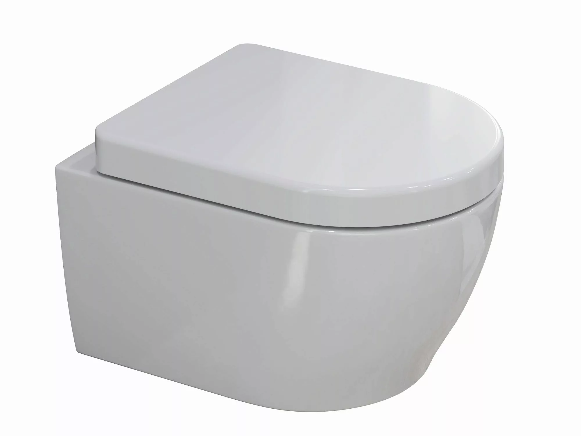 Aqua Bagno Tiefspül-WC spülrandlose Toilette mit günstig online kaufen