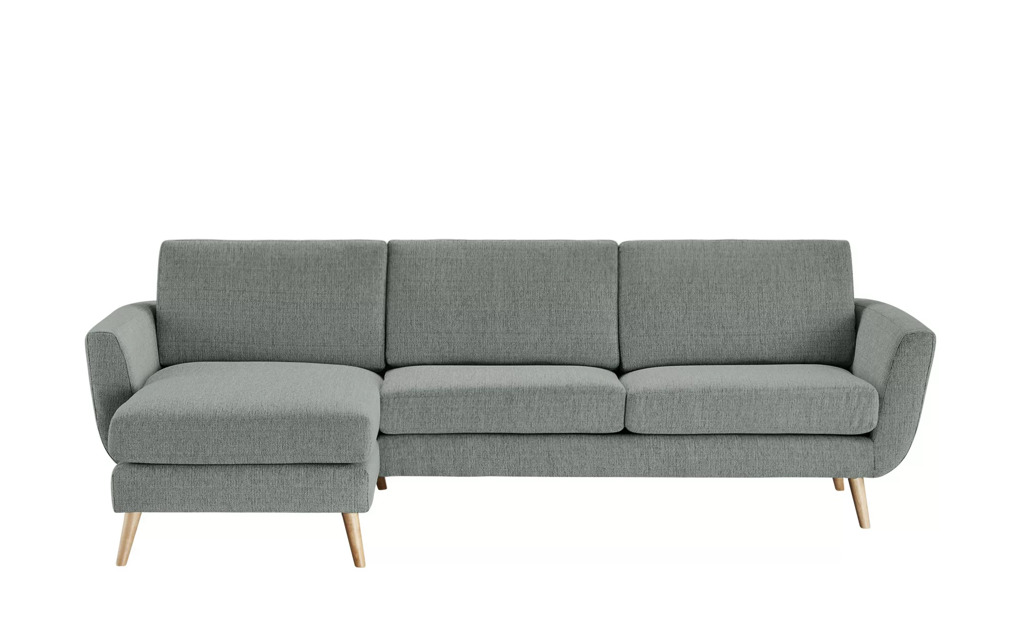 SOHO Ecksofa - grau - 85 cm - Polstermöbel > Sofas > Ecksofas - Möbel Kraft günstig online kaufen