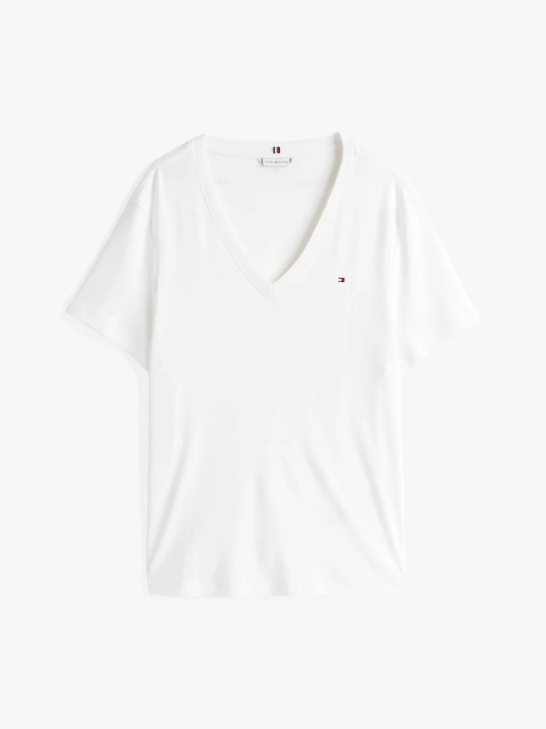 Tommy Hilfiger Curve V-Shirt "CRV SLIM CODY V-NK SS", in Großen Größen günstig online kaufen