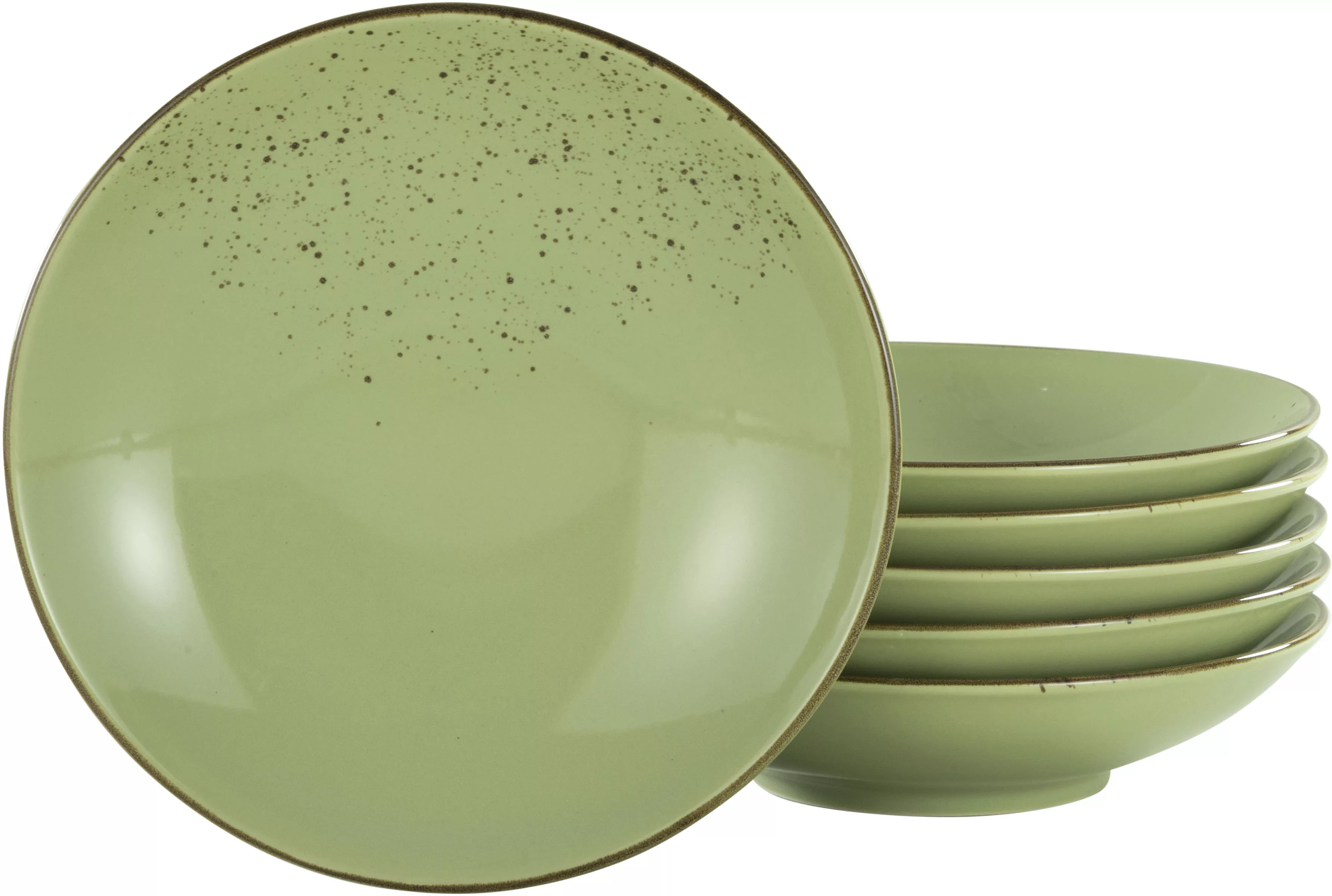 CreaTable Suppenteller »Essteller NATURE COLLECTION«, (Set, 6 St.), Teller günstig online kaufen