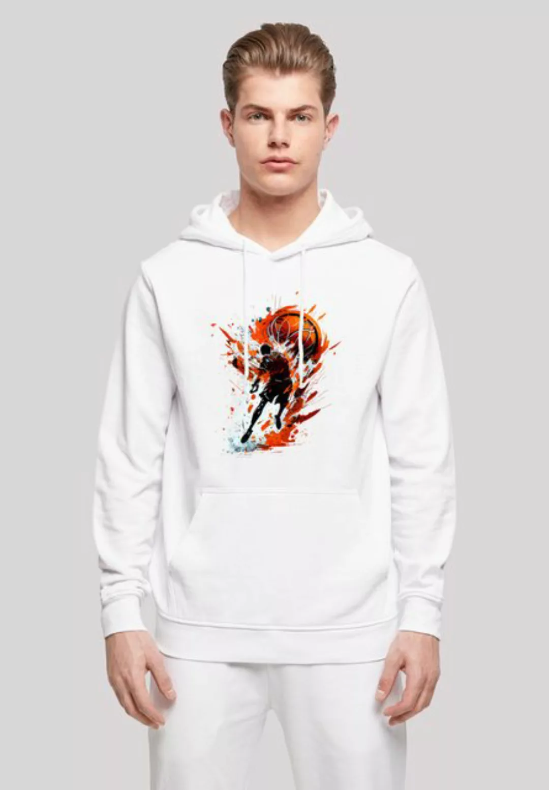 F4NT4STIC Kapuzenpullover Basketball Splash Sport HOODIE Print günstig online kaufen