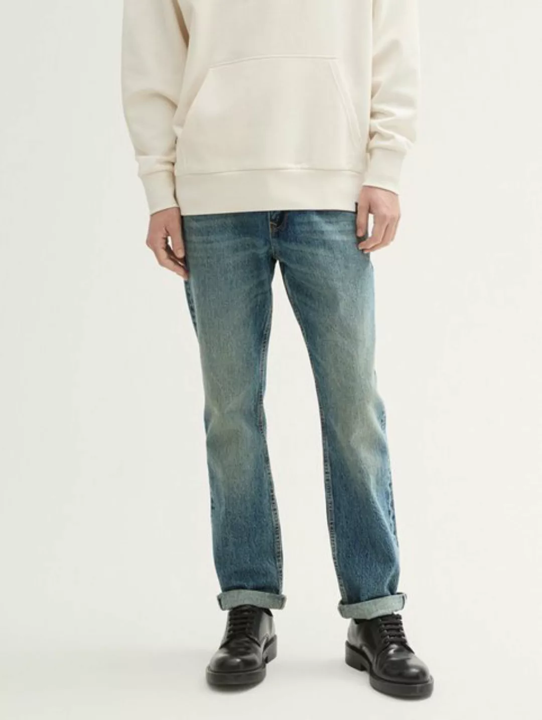 TOM TAILOR Denim Straight-Jeans TTAEDAN Straight Jeans günstig online kaufen