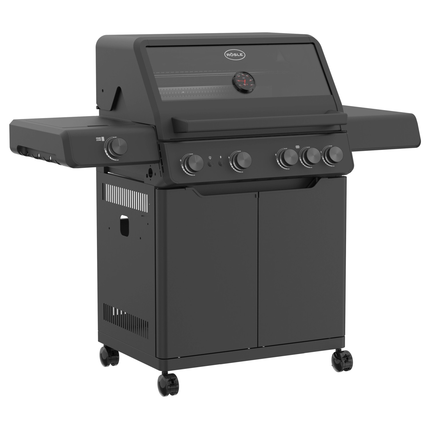 Rösle Gasgrill Allflame Hero 4 Schwarz günstig online kaufen