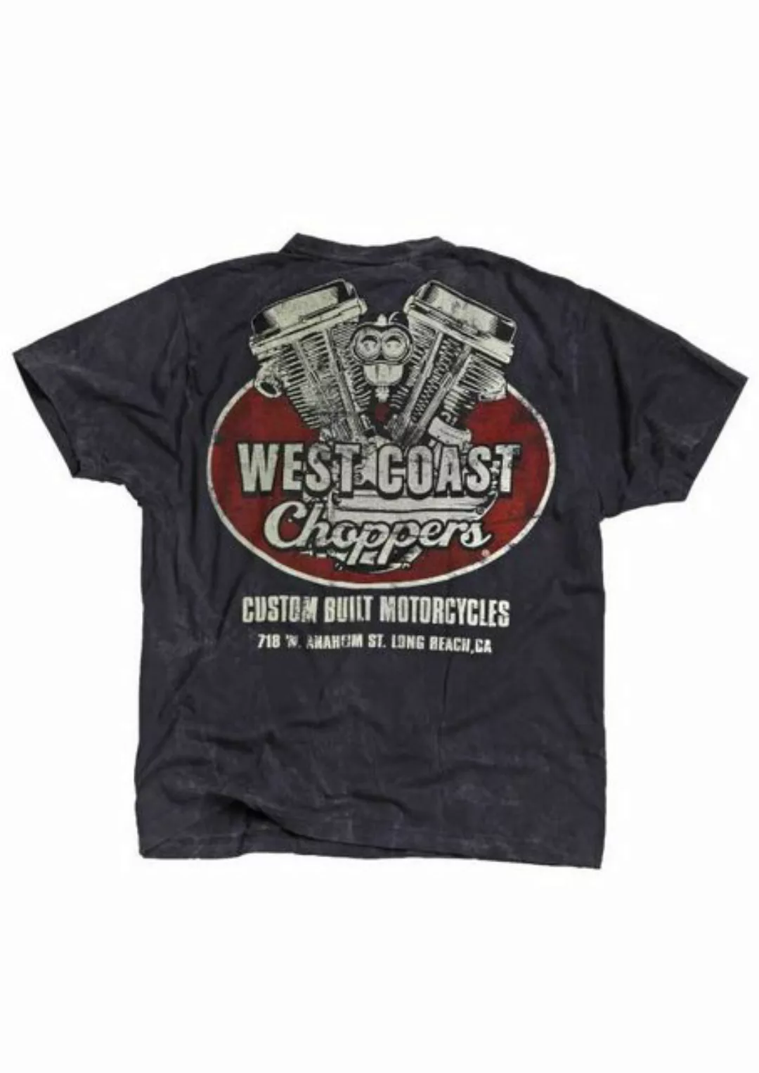 West Coast Choppers T-Shirt West Coast Choppers Herren T-Shirt Panhead Vint günstig online kaufen