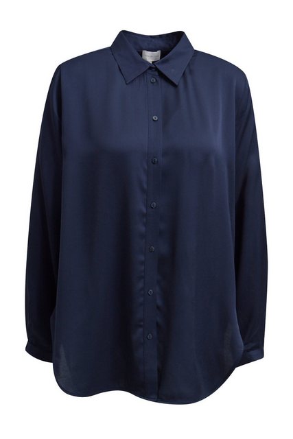 Milano Italy Kurzarmbluse Blouse with collar, placket and 1/1 sleeves w cuf günstig online kaufen