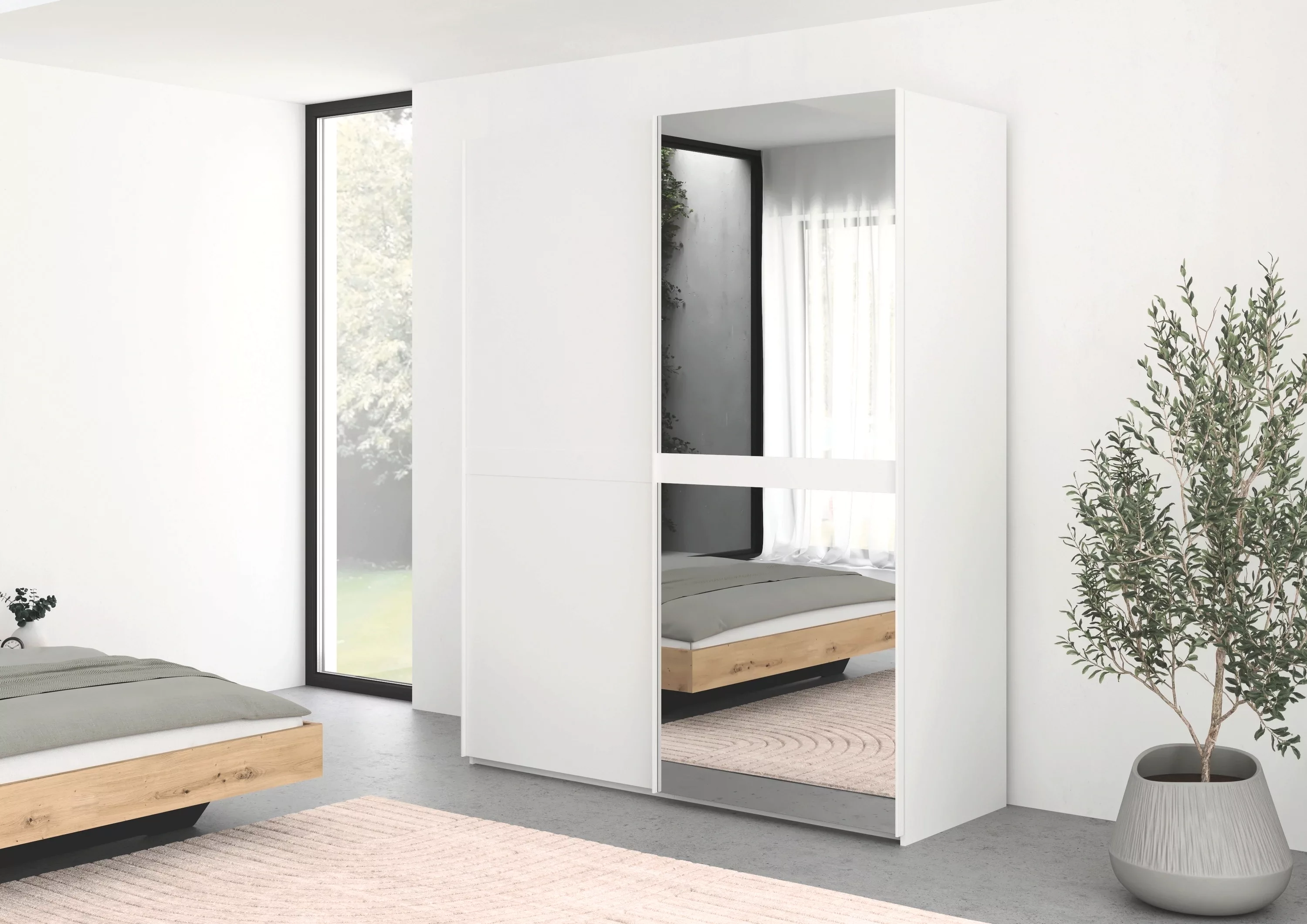 rauch Schwebetürenschrank "Kleiderschrank Schrank Garderobe Schlafzimmersch günstig online kaufen