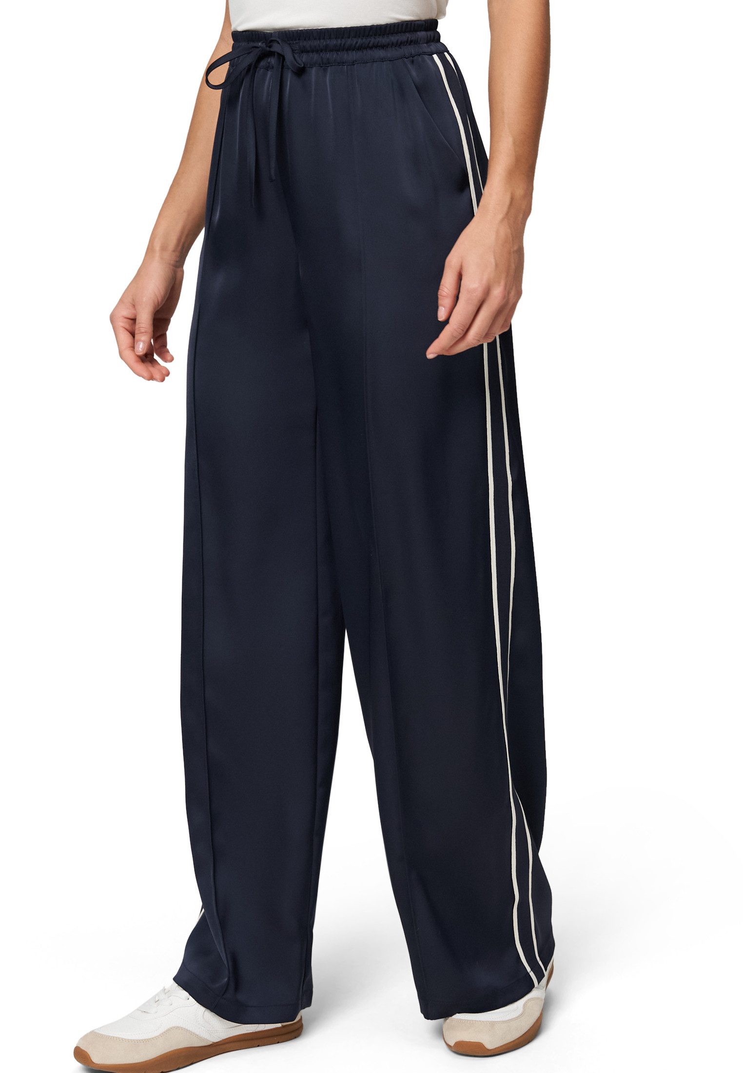 Zero Stoffhose zero Hose mit Seitenstreifen günstig online kaufen