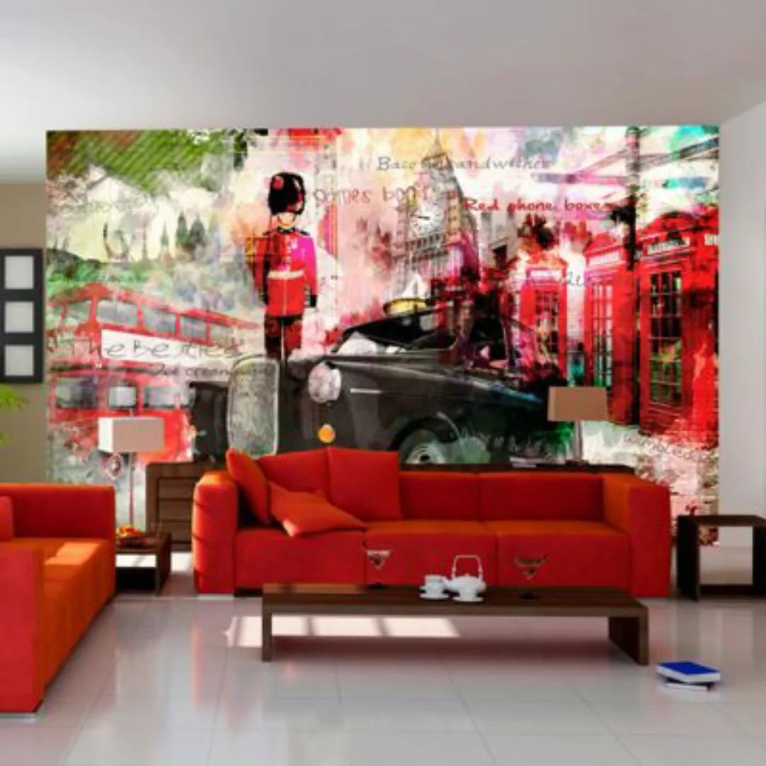 artgeist Fototapete Streets of London mehrfarbig Gr. 450 x 280 günstig online kaufen