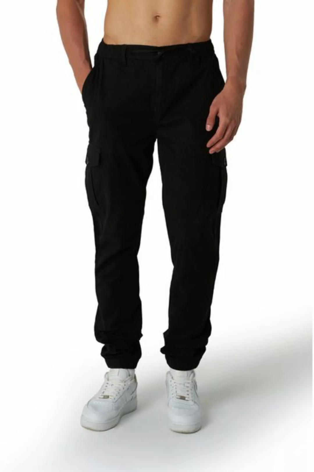 Smith & Solo Cargohose Herren, Hose Lang Chino mit Kordelzug günstig online kaufen