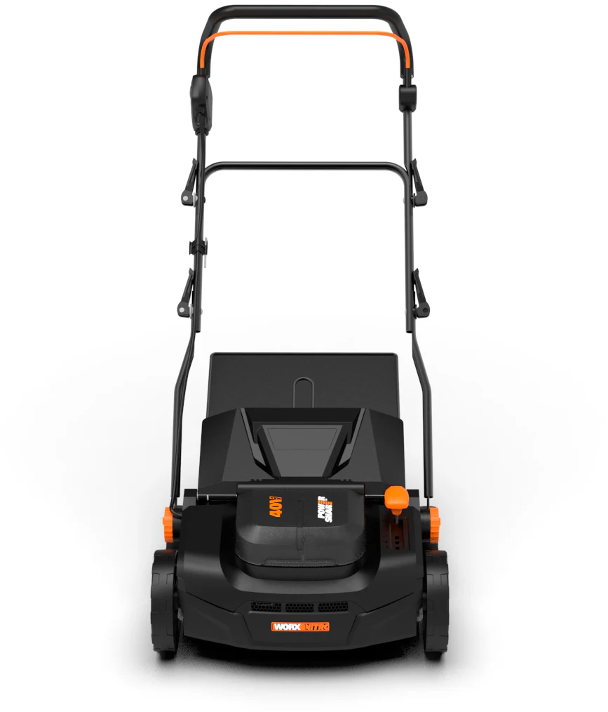 Worx Akku-Vertikutierer / Lüfter "Nitro WG855E.9", bis zu 400 m², 4 Stufen günstig online kaufen