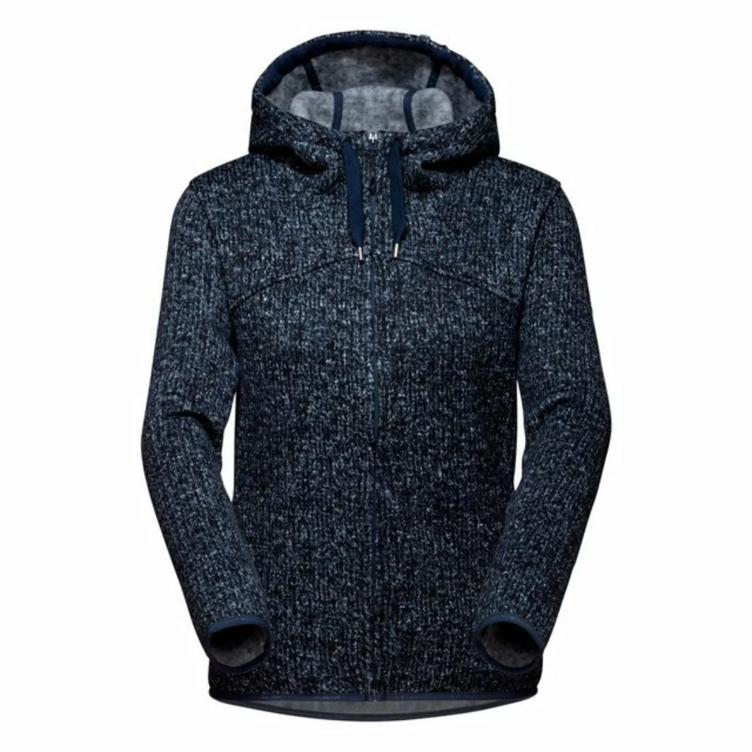 Mammut Strickfleecejacke Chamuera ML Hooded in Melange Optik günstig online kaufen