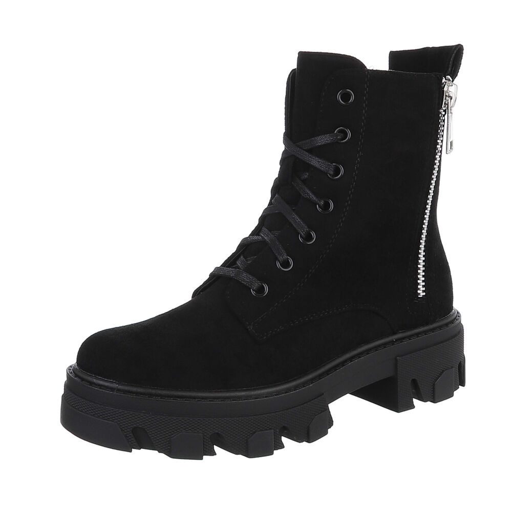 Ital-Design Damen Schnürschuhe Freizeit Schnürstiefelette (87118199) günstig online kaufen