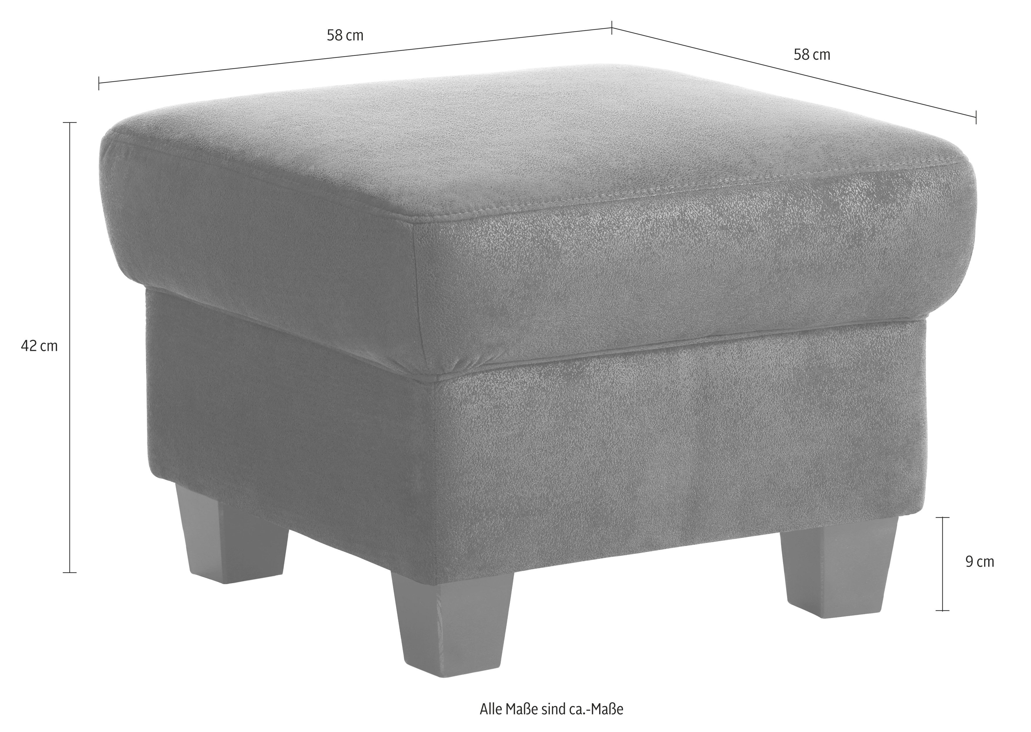 Home affaire Polsterhocker "Yesterday, belastbar bis 140kg/ Sitz", passend günstig online kaufen