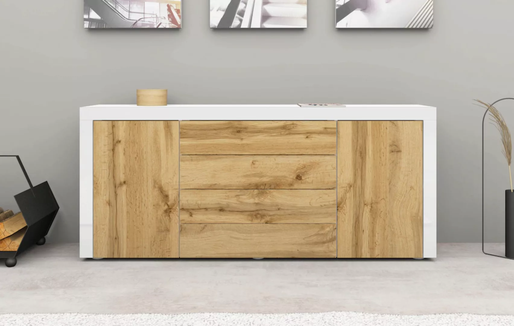 borchardt Möbel Sideboard "Santiago", Breite 166 cm günstig online kaufen