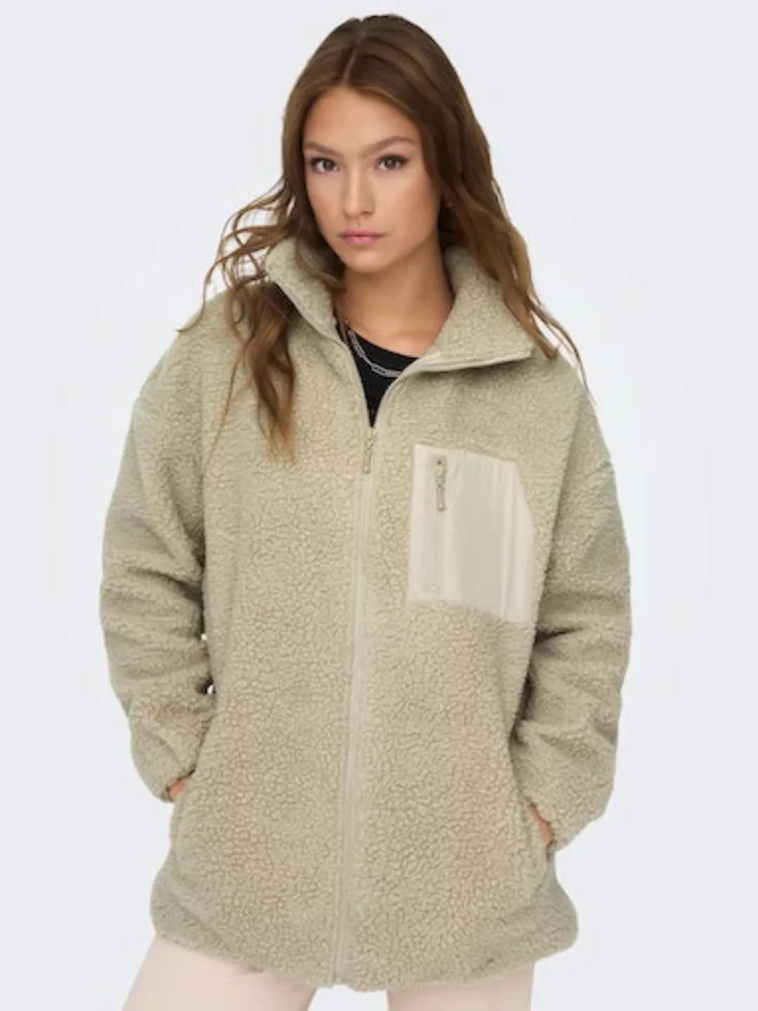 ONLY Plüschjacke ONLTRACY SHERPA JACKET CC OTW günstig online kaufen