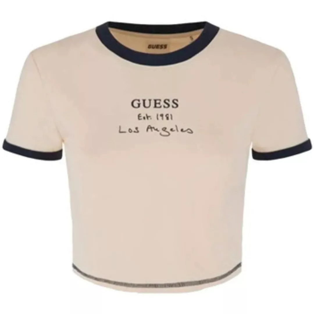 Guess  T-Shirt Classic crop tee Los Angeles günstig online kaufen