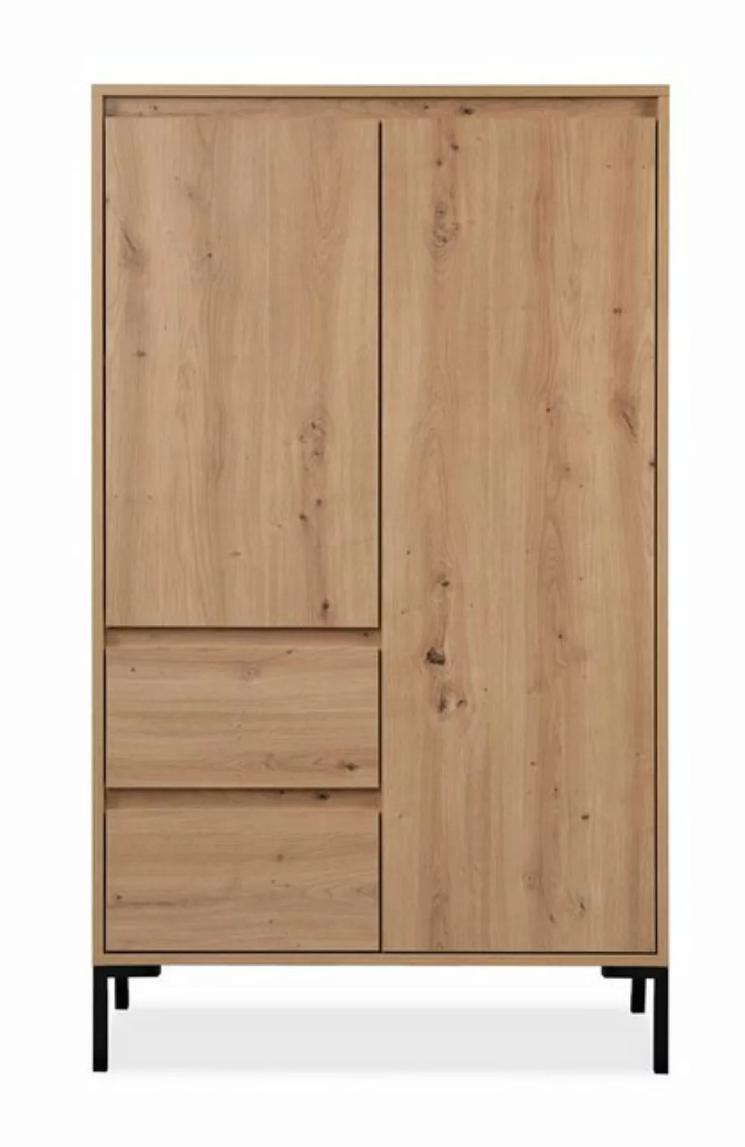 Finori Vitrine Highboard Kommode Korsika, Artisan Oak günstig online kaufen