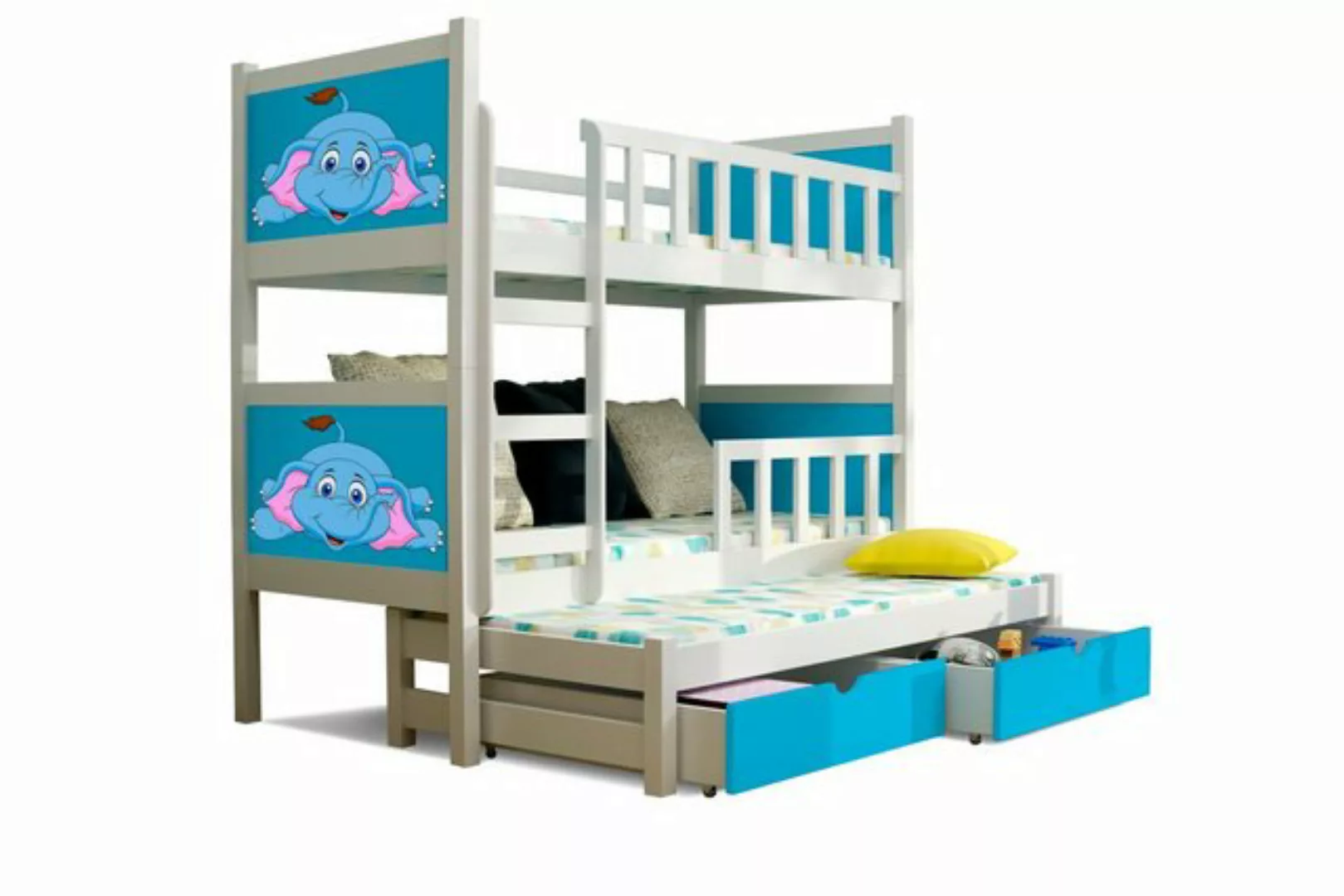 99rooms Kinderbett Zoo II (Kinderbett, Bett), 190x80 cm, mit Bettkasten, Ki günstig online kaufen