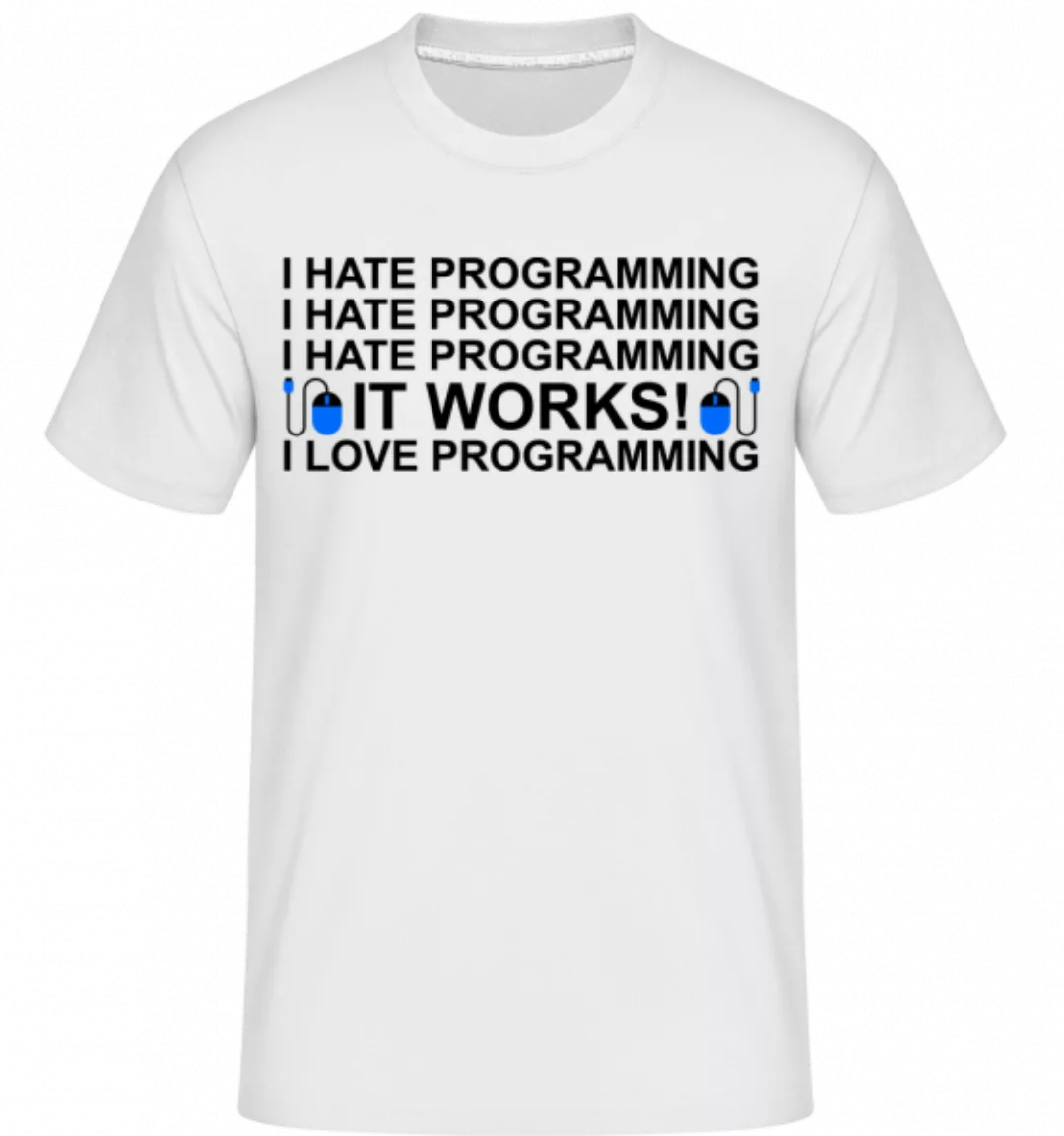 I Love Programming · Shirtinator Männer T-Shirt günstig online kaufen