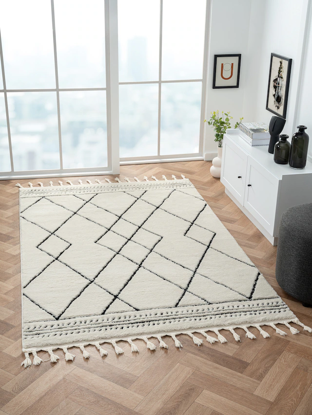 Myflair Möbel & Accessoires Hochflor-Teppich »Moroccan Design, LAGERRÄUMUNG günstig online kaufen