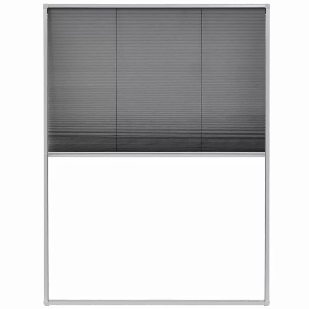 Insektenschutz-plissee Für Fenster Aluminium 60 X 80 Cm günstig online kaufen