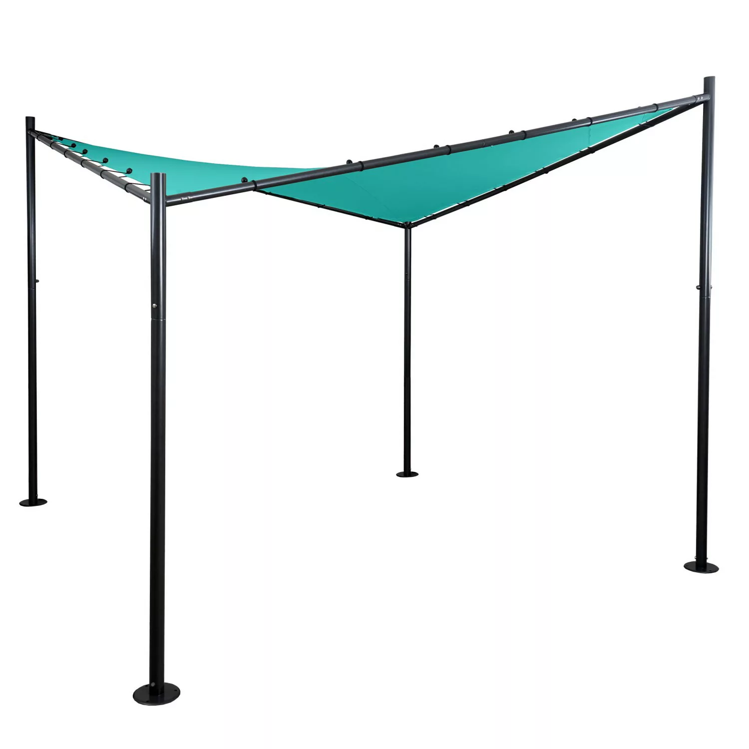 MCW Pergola A41 4x4m Türkis günstig online kaufen