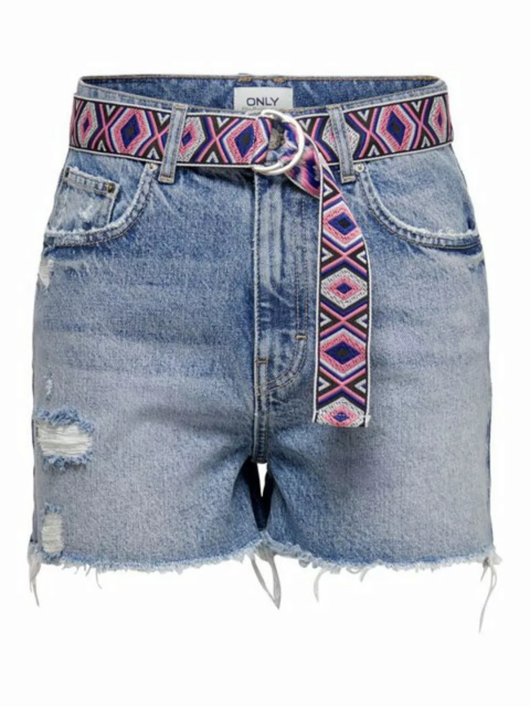 ONLY Jeansshorts Robyn (1-tlg) Fransen günstig online kaufen