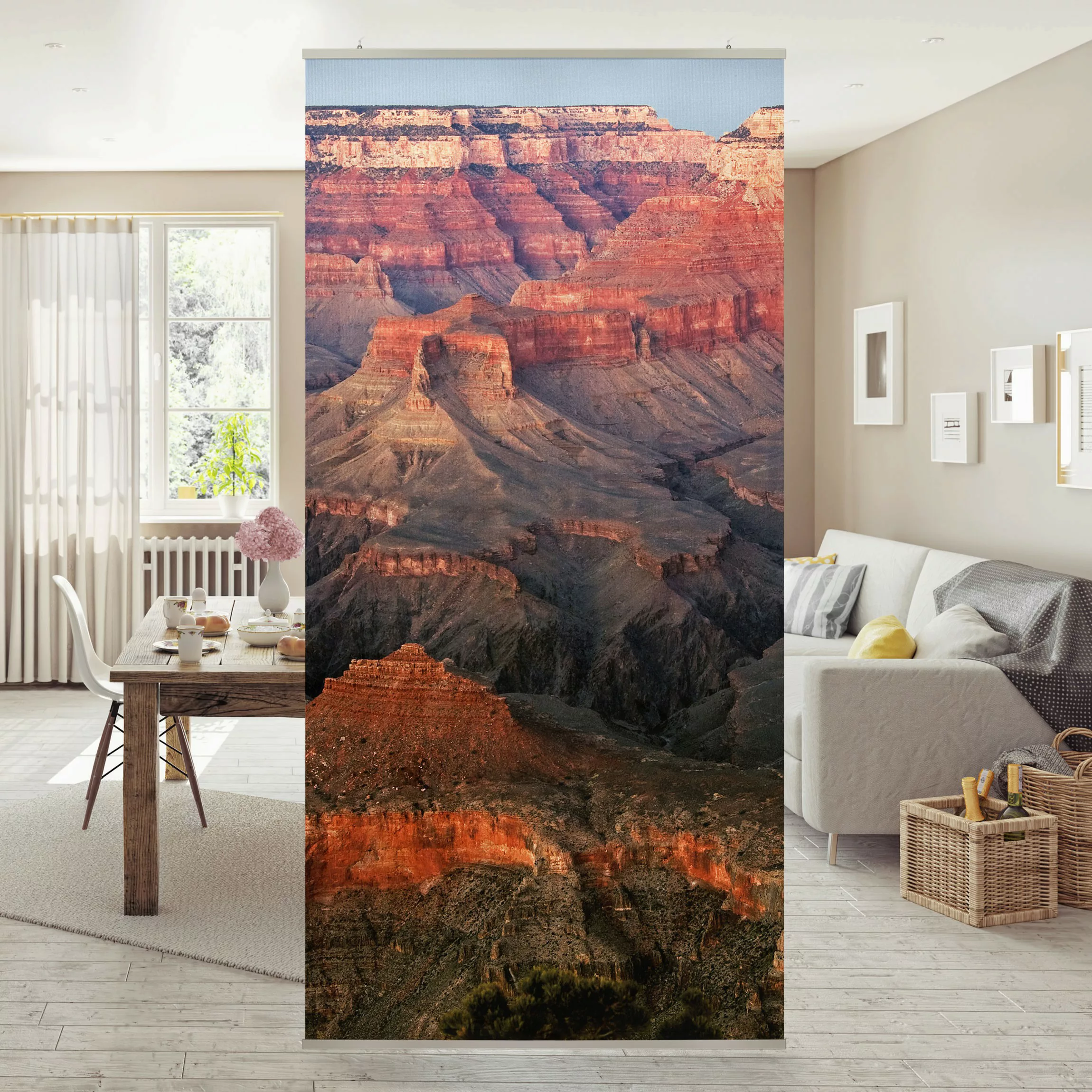 Raumteiler Architektur & Skyline Grand Canyon nach dem Sonnenuntergang günstig online kaufen
