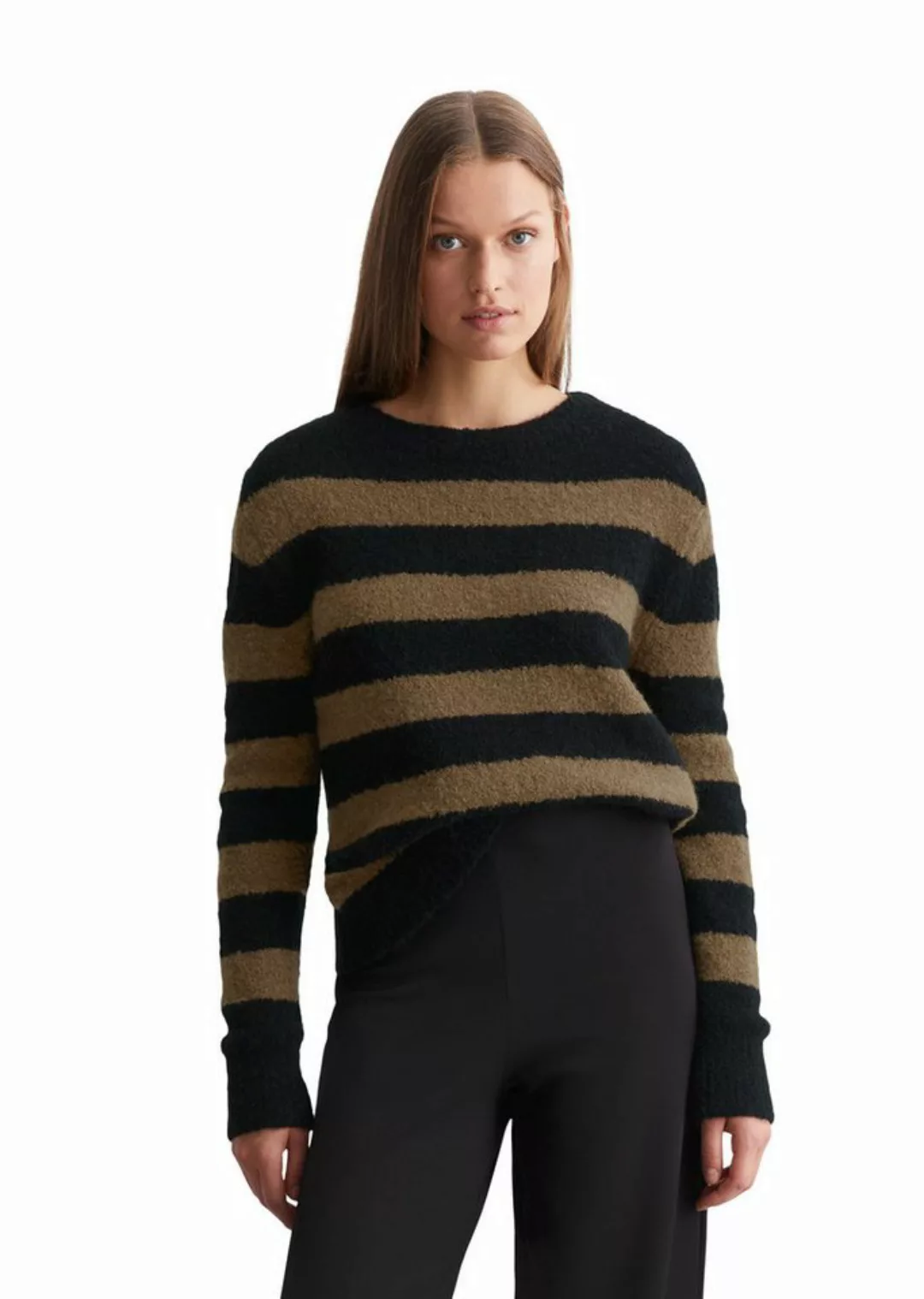 Marc O'Polo Strickpullover aus Schurwolle-Alpakawolle-Mix günstig online kaufen