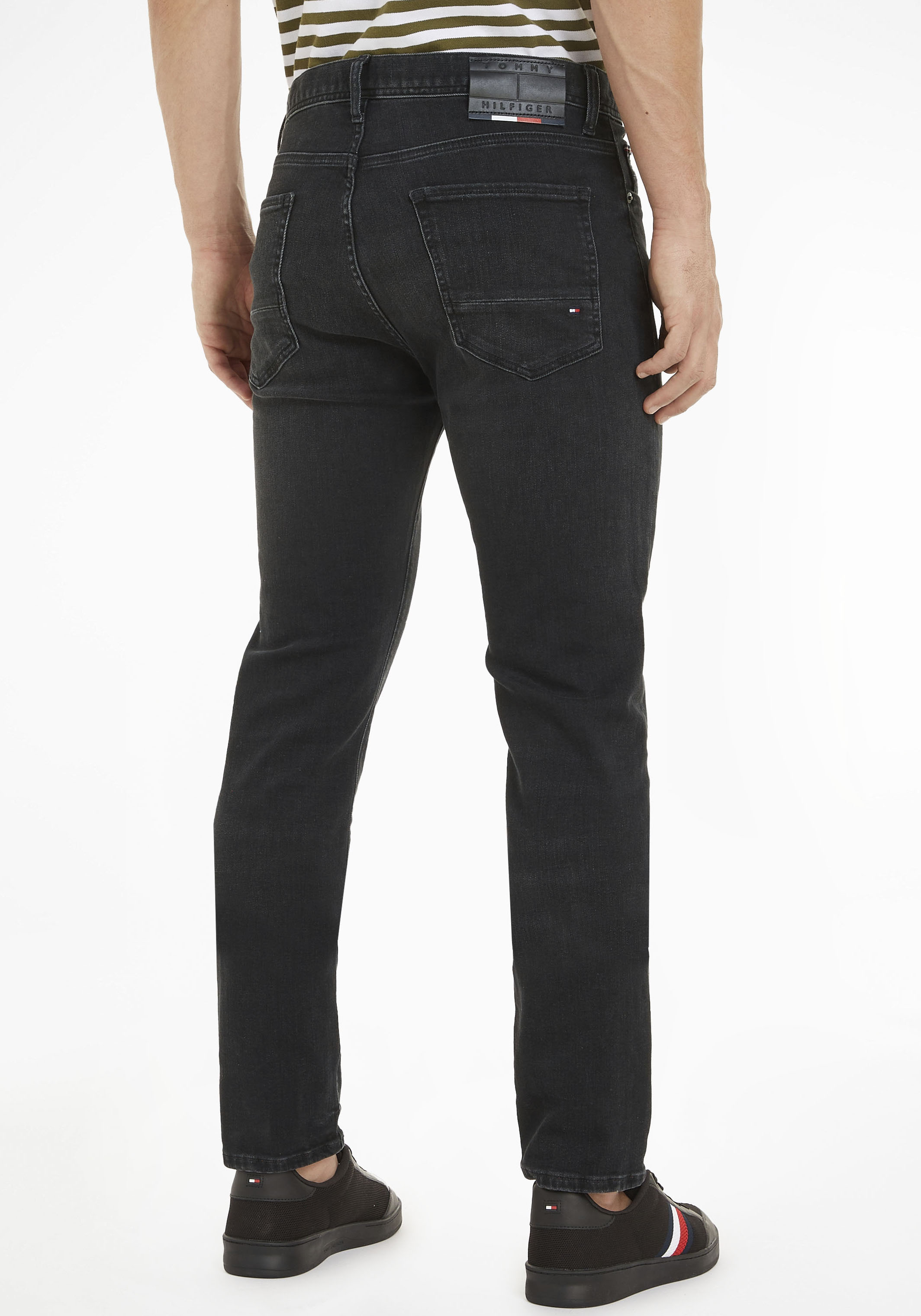 Tommy Hilfiger 5-Pocket-Jeans "SLIM BLEECKER PSTR", mit Tommy Hilfiger Lede günstig online kaufen