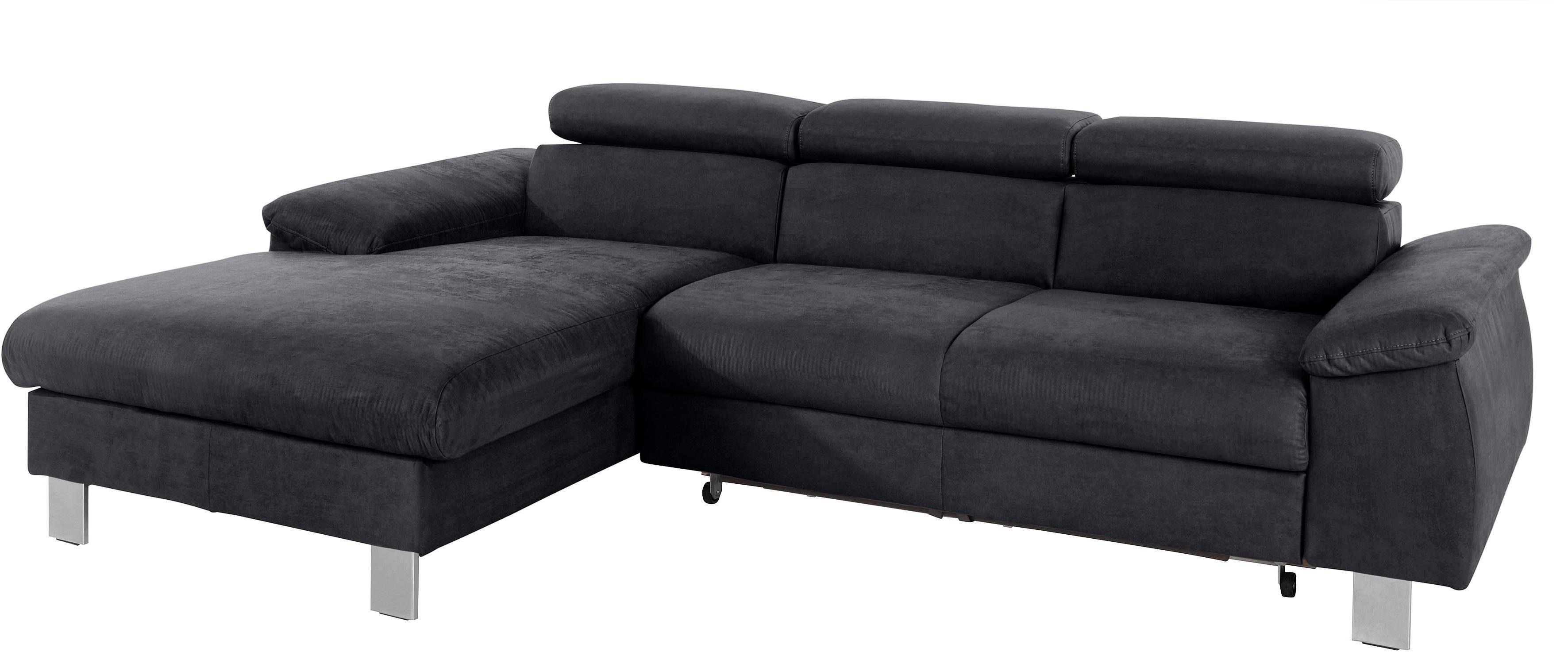 COTTA Polstergarnitur "Komaris L-Form", (Set), Set bestehend aus: Ecksofa m günstig online kaufen