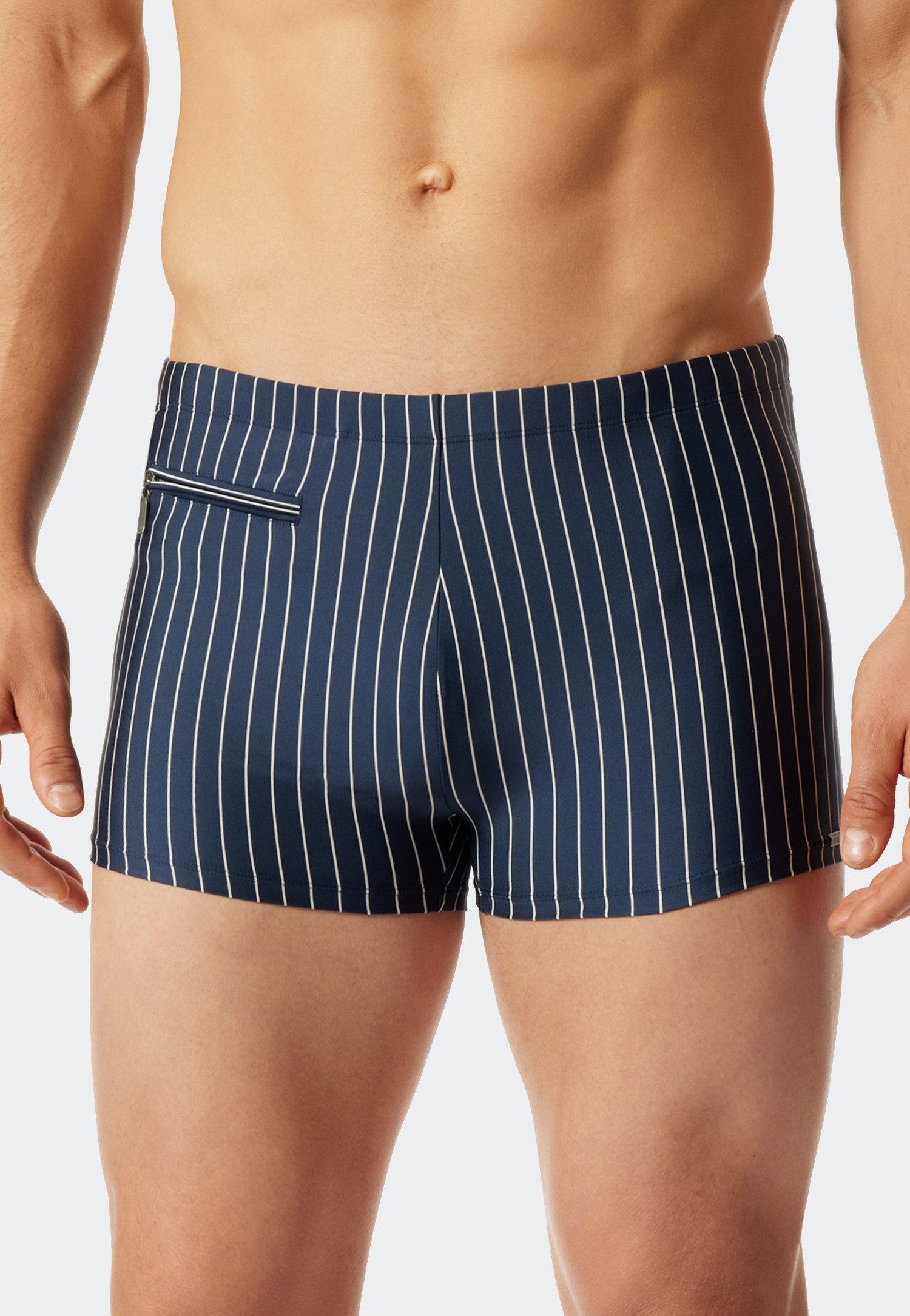 Schiesser Badeshorts "Nautical Casual", Innenslip, kleine Tasche mit RV, ge günstig online kaufen