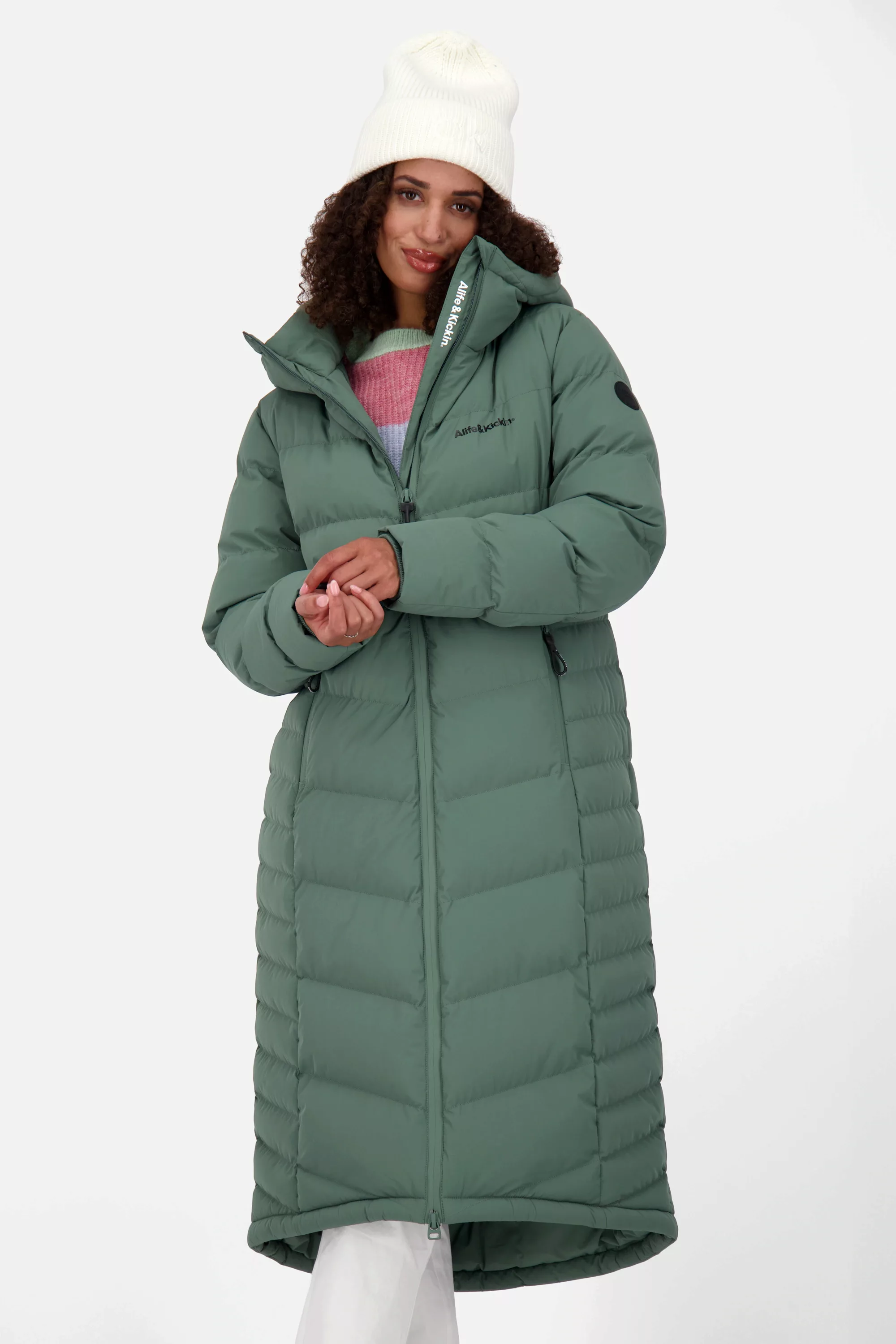 Alife & Kickin Winterjacke NinaAK A Puffer Coat Damen günstig online kaufen