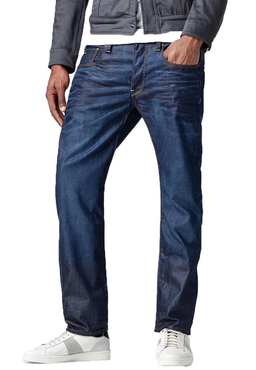 G-Star Jeans 3301 Herren Straight Jeans - Dark Aged günstig online kaufen