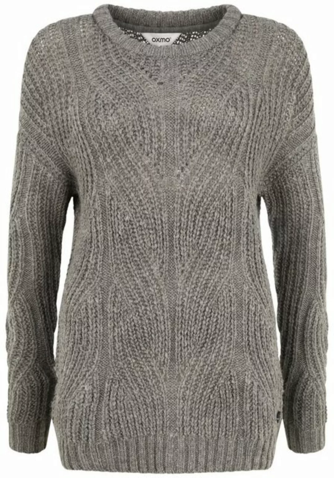 OXMO Strickpullover OXChiara Pullover in Fein-Strick Optik günstig online kaufen