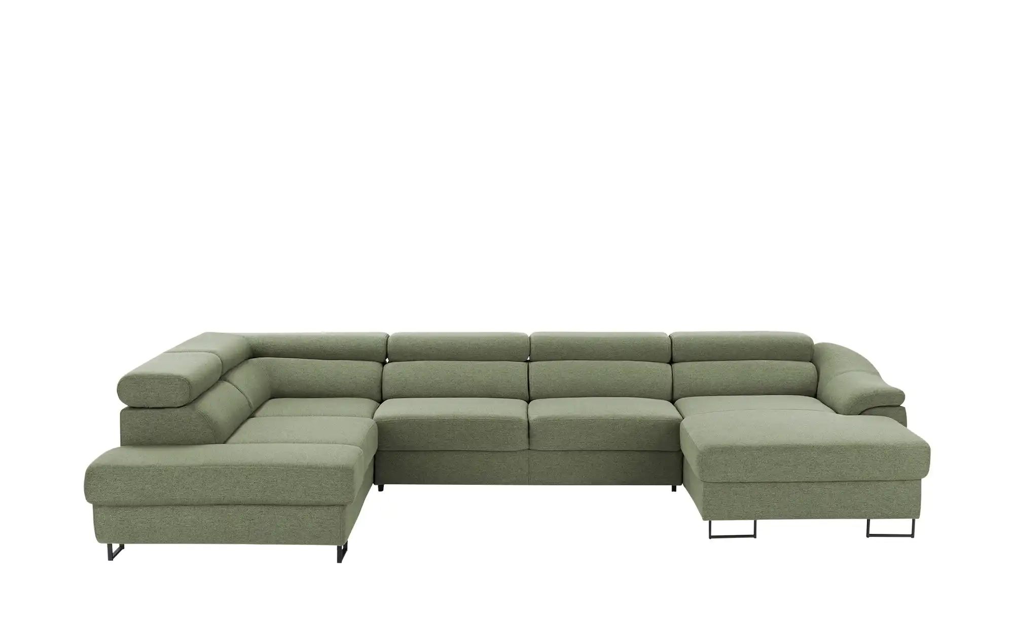 switch Ecksofa  Lavos ¦ grün ¦ Maße (cm): B: 346 H: 85 T: 221.0 Polstermöbe günstig online kaufen