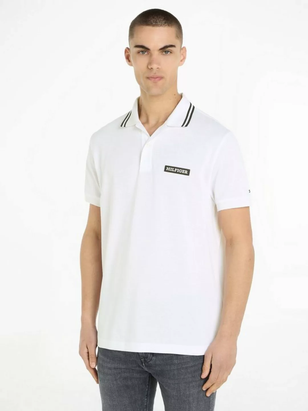 Tommy Hilfiger Poloshirt MONOTYPE BADGE REG POLO günstig online kaufen