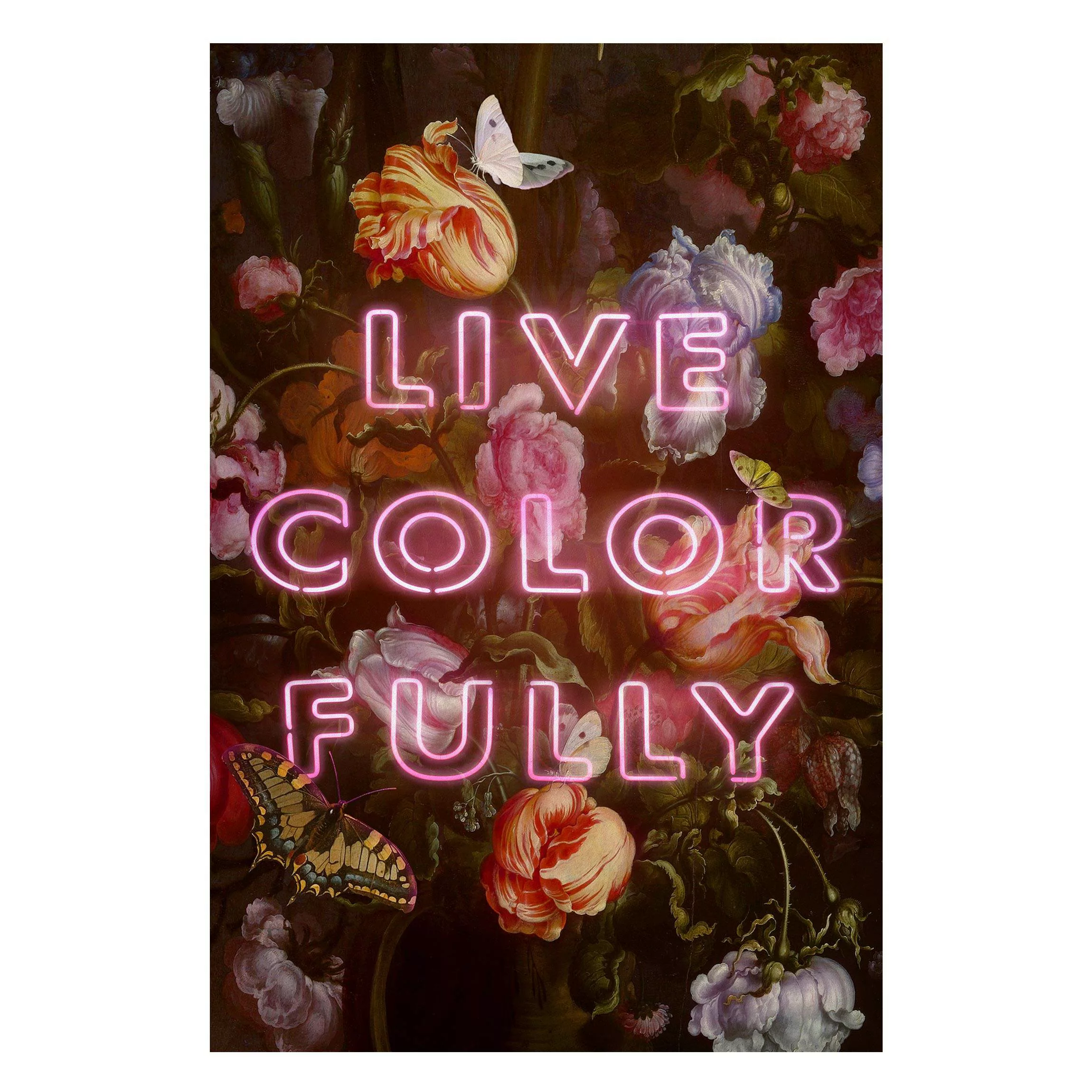 Magnettafel Blumen - Hochformat 2:3 Live Color Fully günstig online kaufen