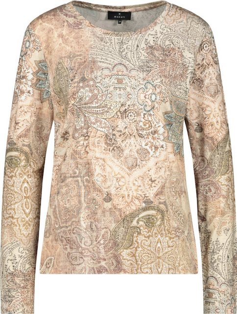 Monari Blusenshirt Shirt mit Paisleymuster brown sugar gemustert günstig online kaufen