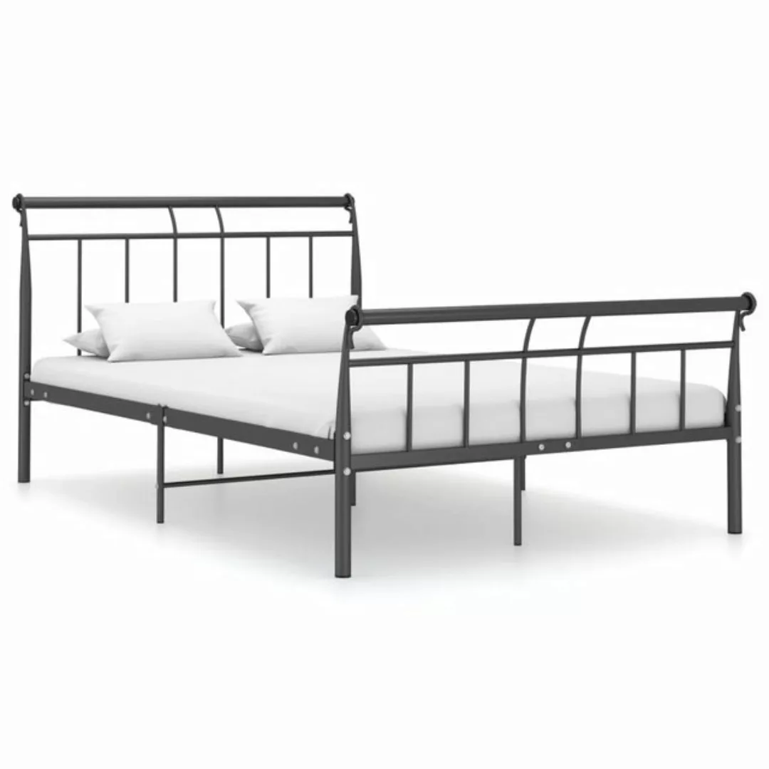 Bettgestell Schwarz Metall 120x200 Cm günstig online kaufen