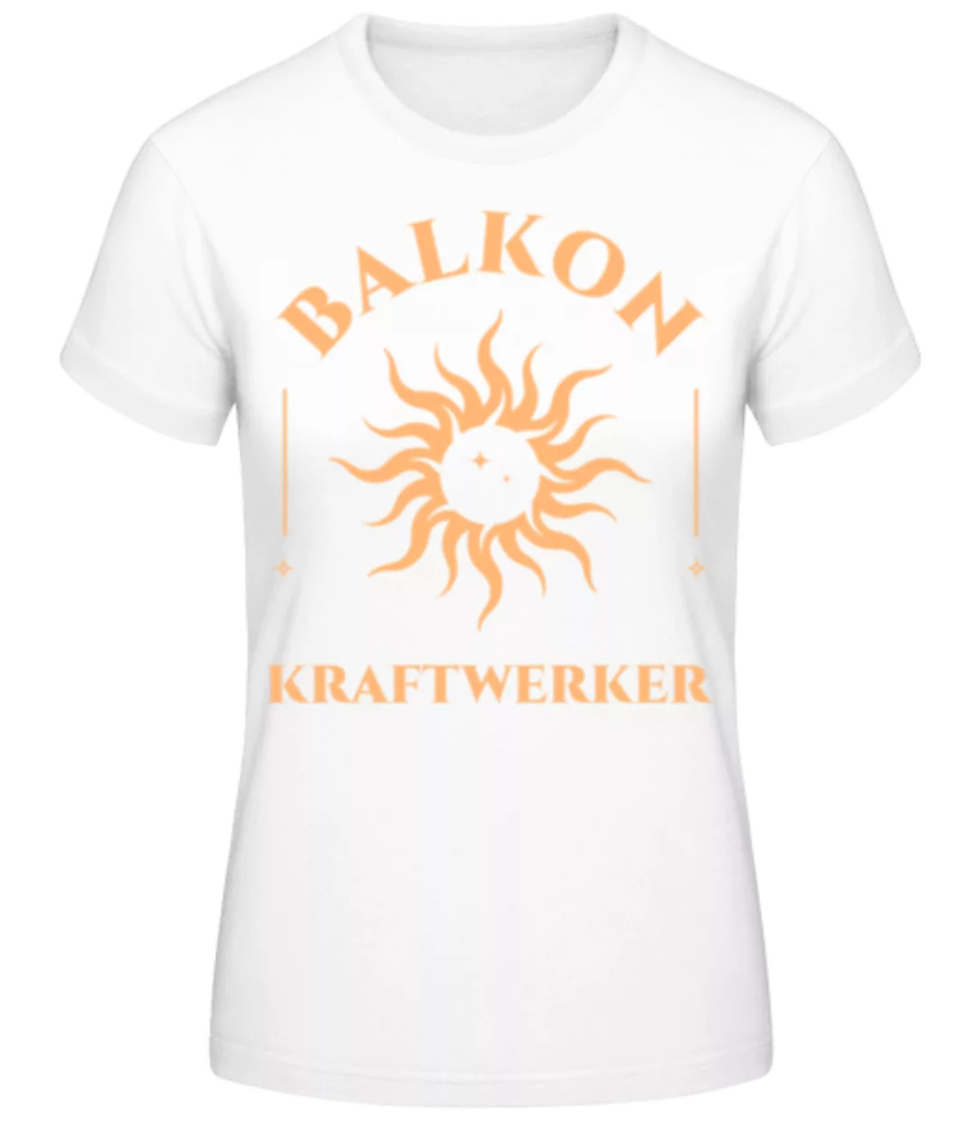 Balkon Kraftwerker · Frauen Basic T-Shirt günstig online kaufen