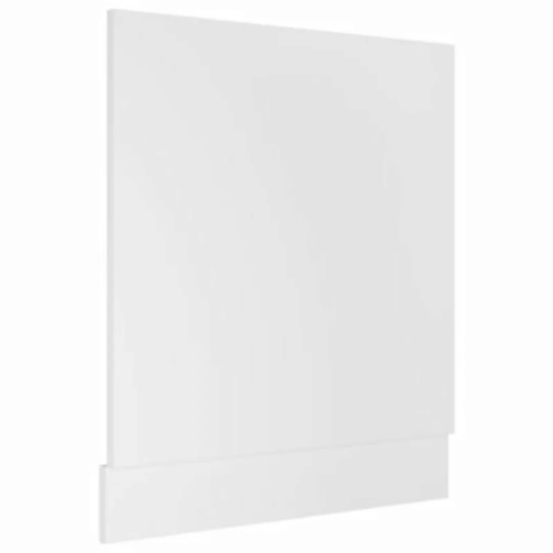 Geschirrspülerblende Weiß 59,5x3x67 Cm Spanplatte günstig online kaufen
