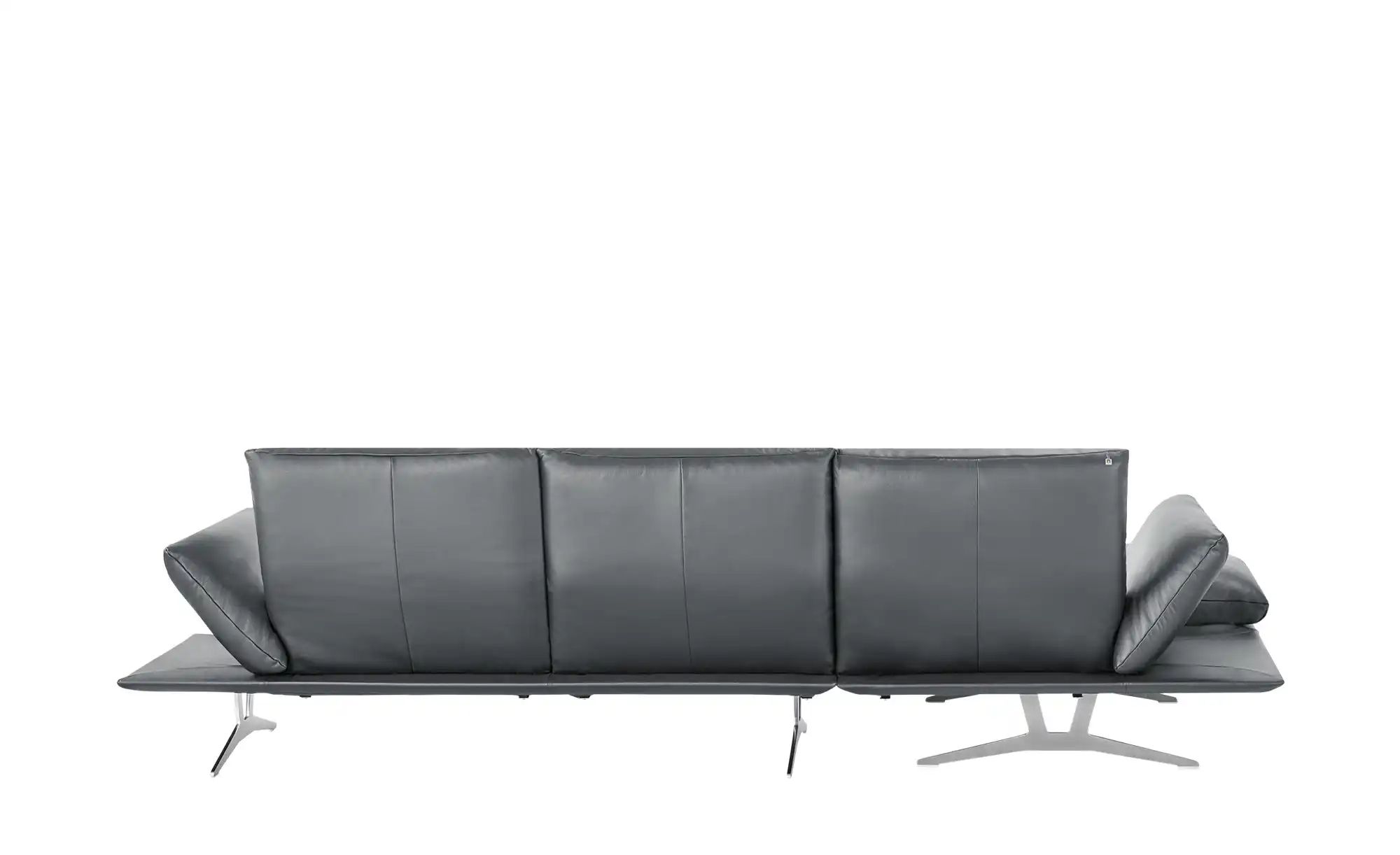 KOINOR Ecksofa Echtleder Francis ¦ grau ¦ Maße (cm): B: 314 H: 93 T: 159 Po günstig online kaufen