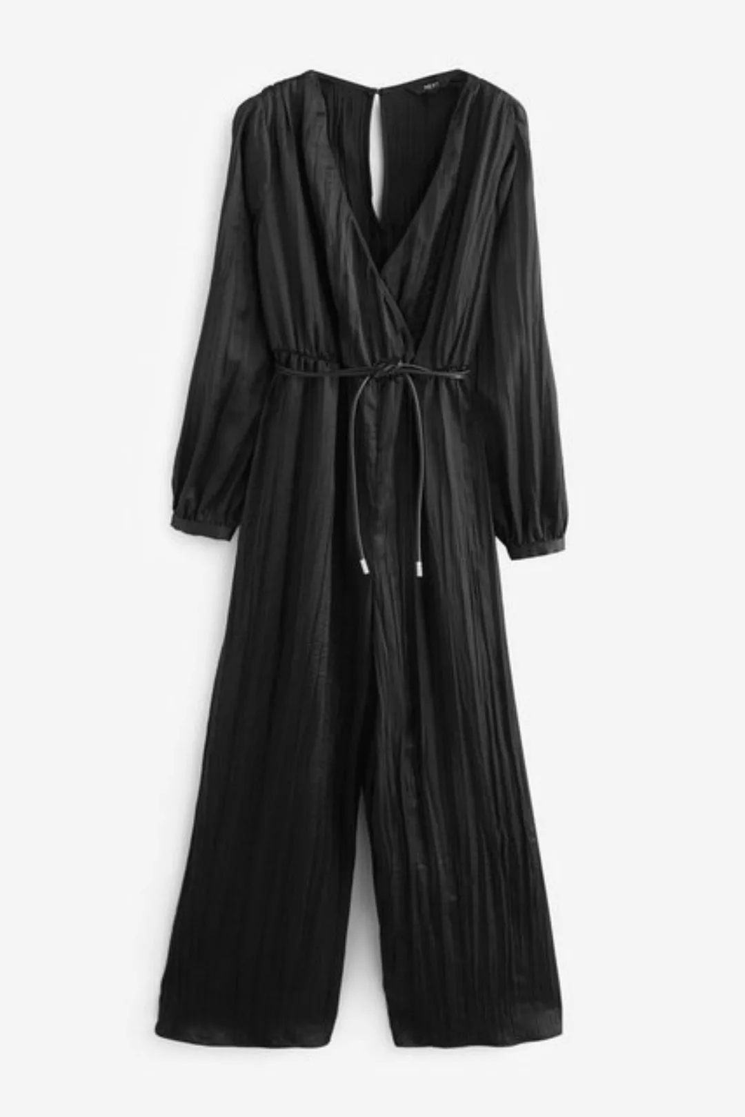 Next Jumpsuit Plissierter Hosenrock-Jumpsuit tiefer V-Ausschnitt (2-tlg) günstig online kaufen