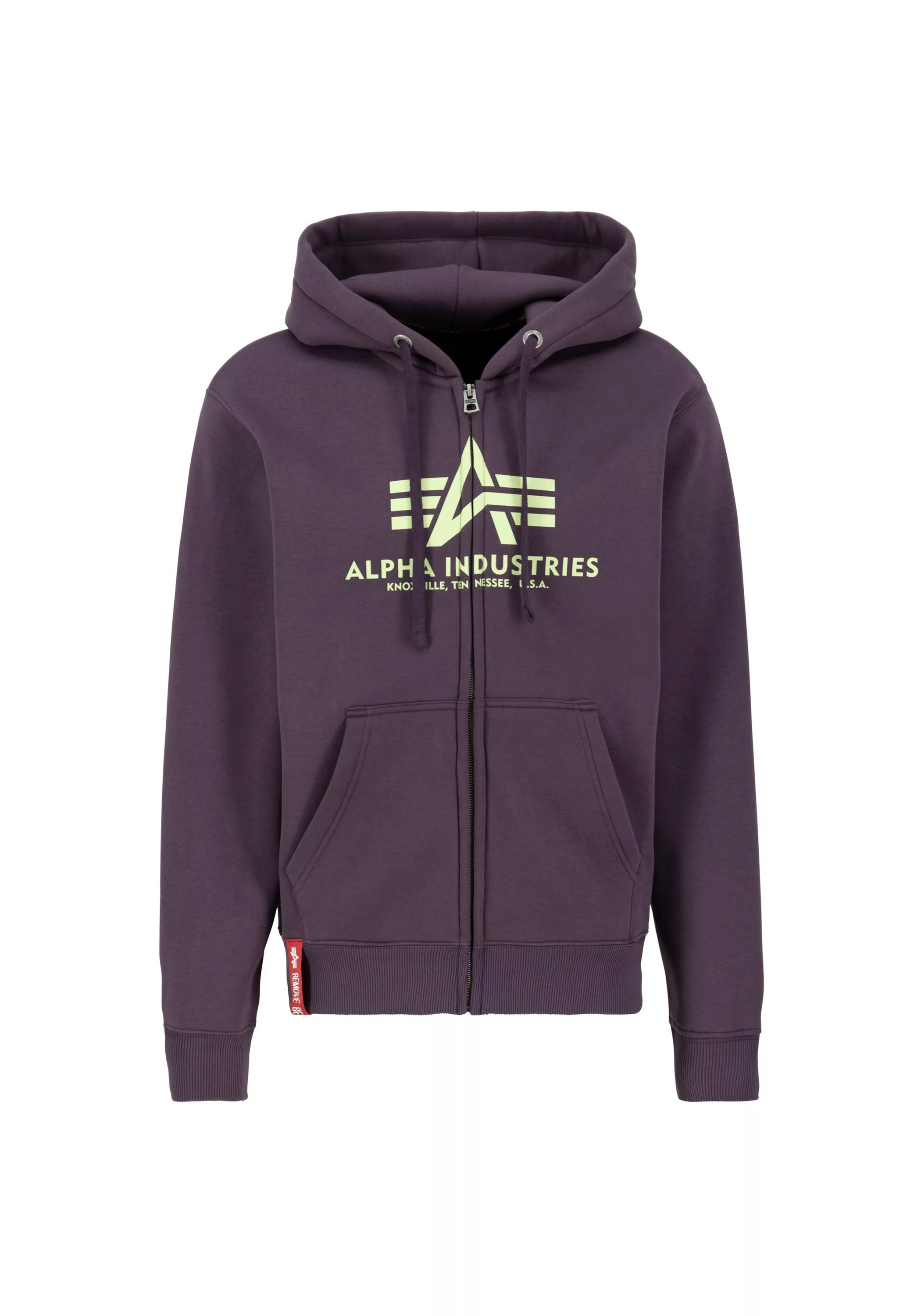 Alpha Industries Hoodie "Alpha Industries Men - Hoodies Basic Zip Hoodie" günstig online kaufen