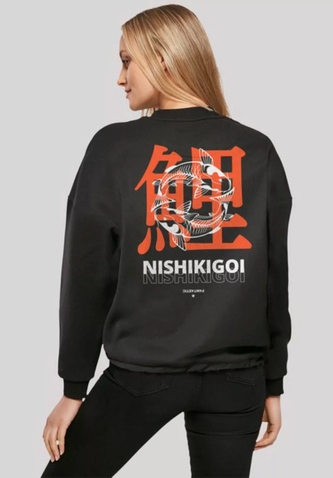 F4NT4STIC Sweatshirt Nishikigoi Koi Japan Print günstig online kaufen